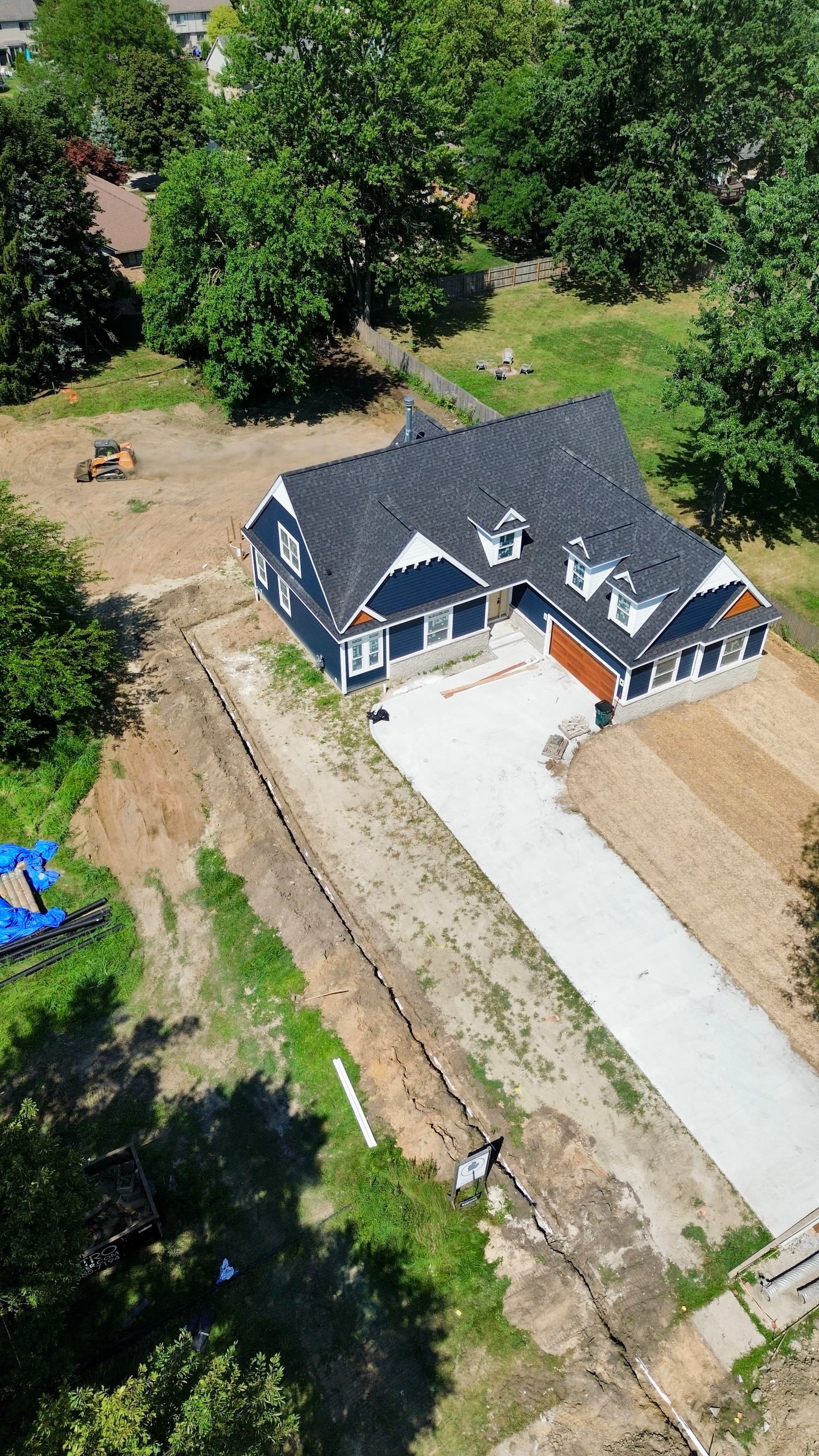 Finish Grading and New Construction Seeding for Michigan Builders
