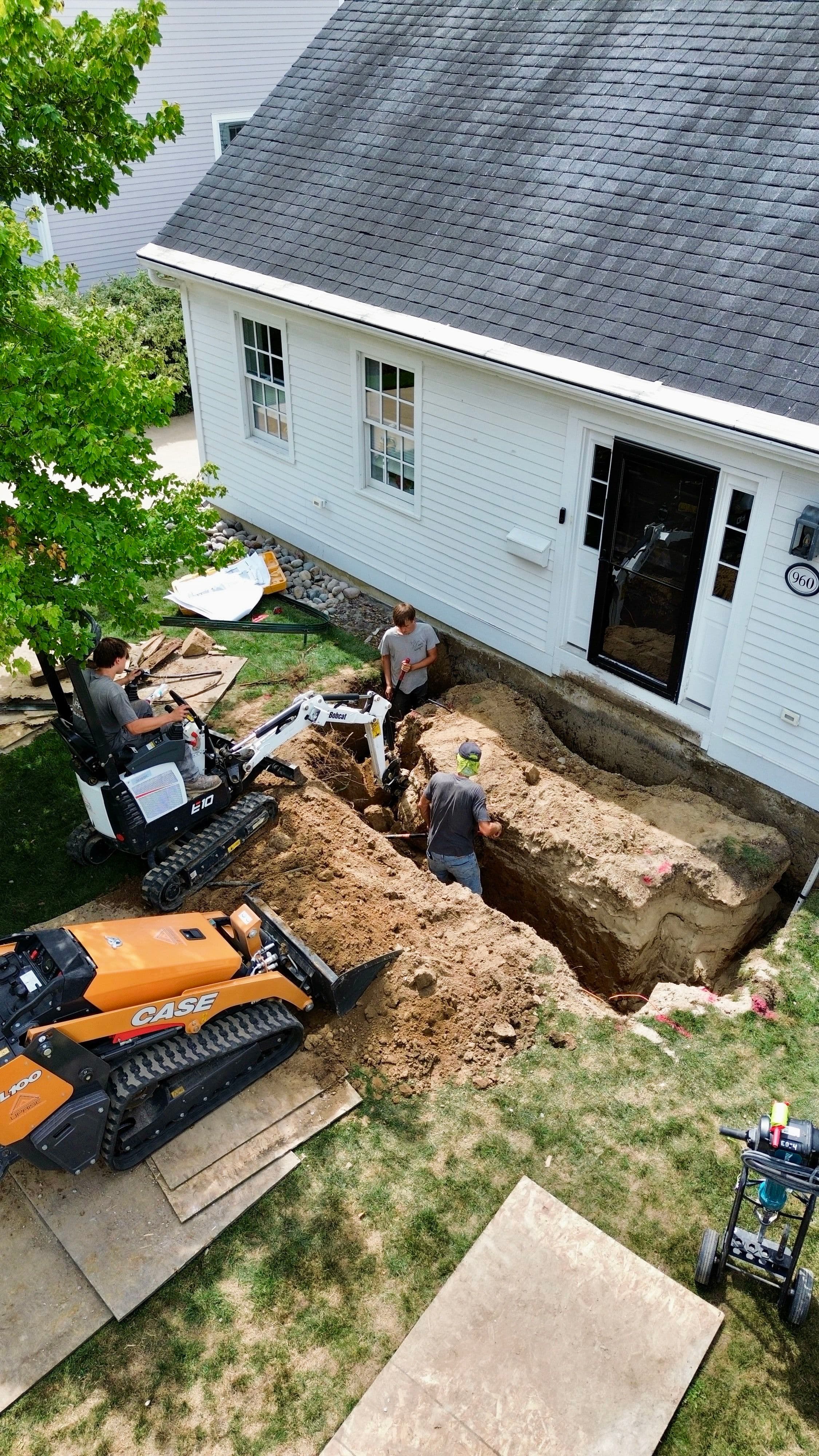 Project Home Addition Excavation in Northville Done Right From Day One image