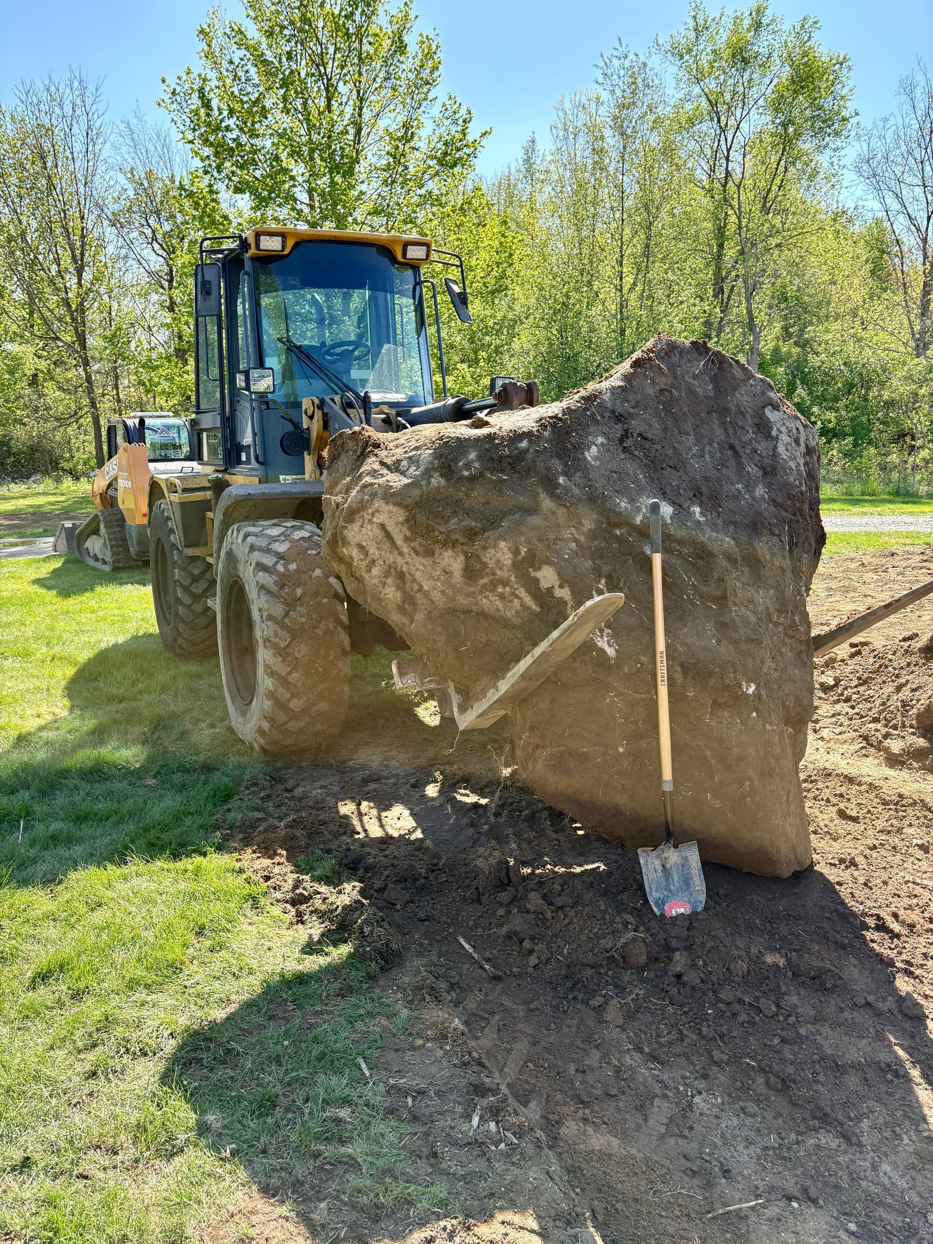 Gallery photos for When Tree Planting Turns Into a Boulder Removal Job: Image #1